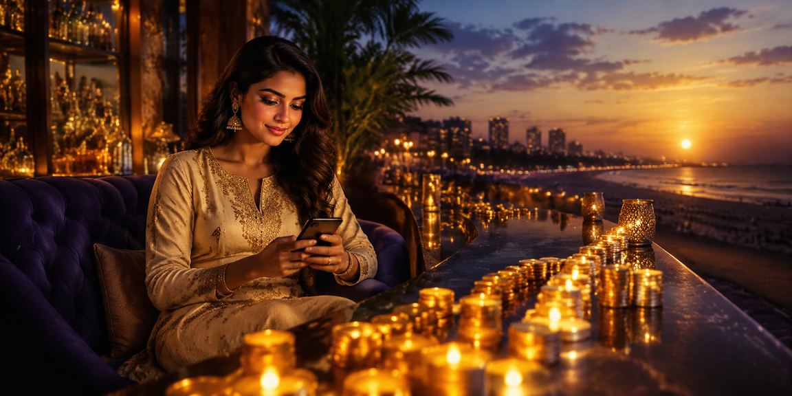 Indian player enjoying mobile casino gaming in Chennai